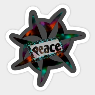 Peaceful Chakraa Sticker